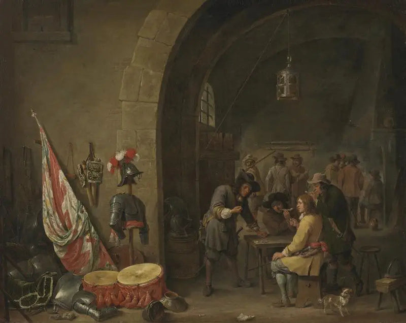 守衛室 - デイヴィッド・テニエール・ル・ジュヌ

Source:
La salle de garde - David Teniers le Jeune