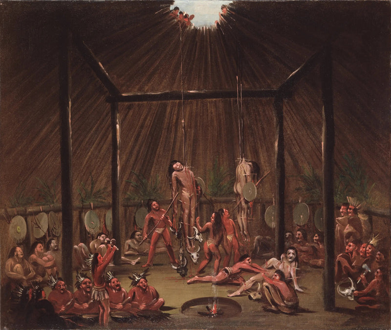 マンダンのO-kee-pa儀式、カットシーン - ジョージ・キャトリン

Source:
La scène de la coupe, cérémonie du Mandan O-kee-pa - George Catlin