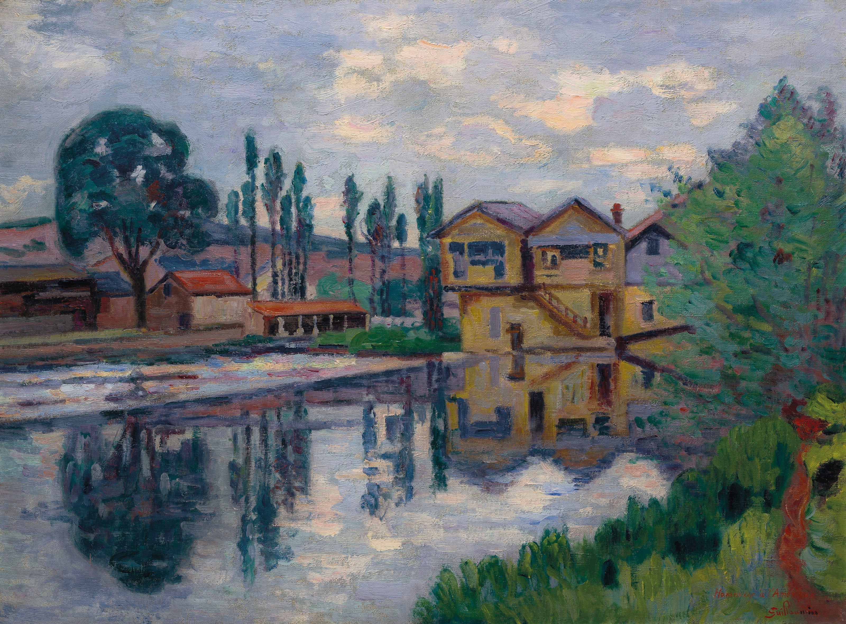 La scierie de Poitiers - Armand Guillaumin - Alpha Reproduction