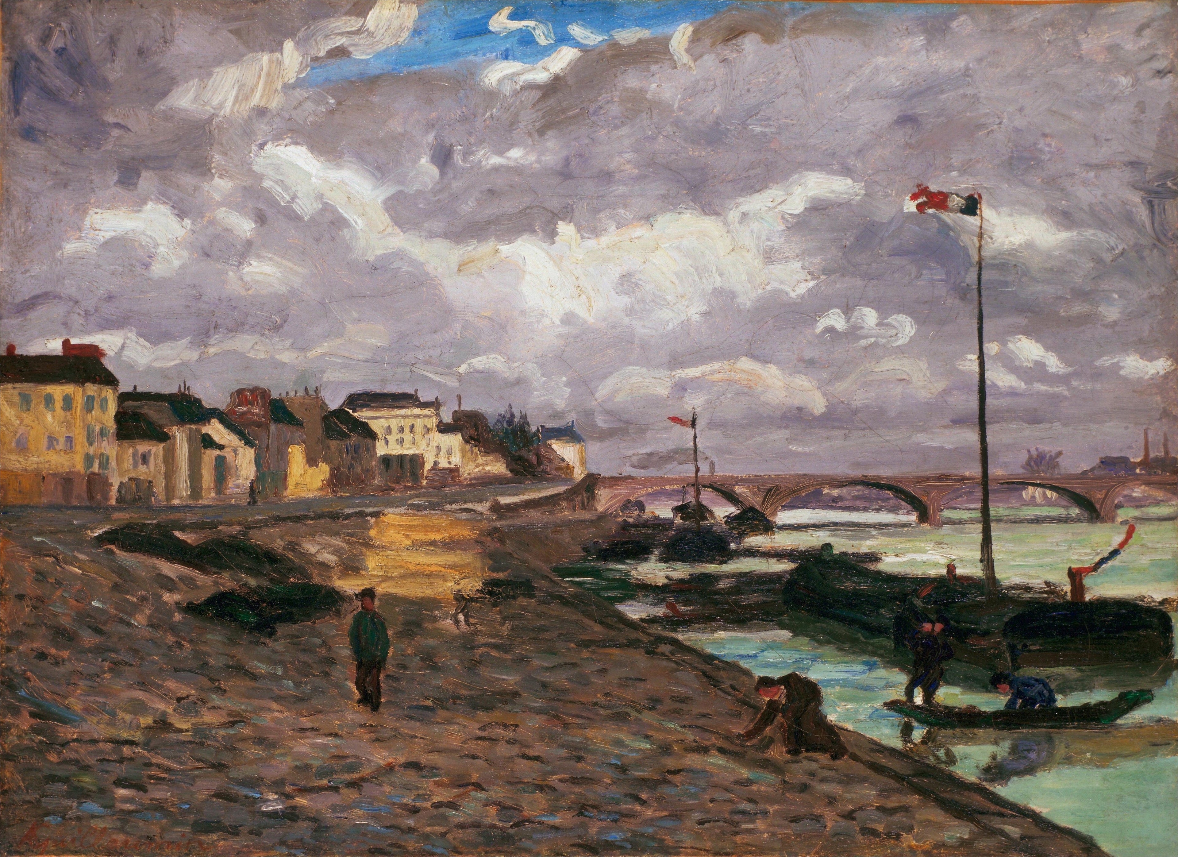 La Seine - Armand Guillaumin image 1 tableau peint à l’huile sur toile