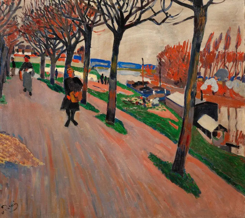 セーヌ川オーペック - アンドレ・ドラン

Source:
La Seine au Pecq - André Derain
