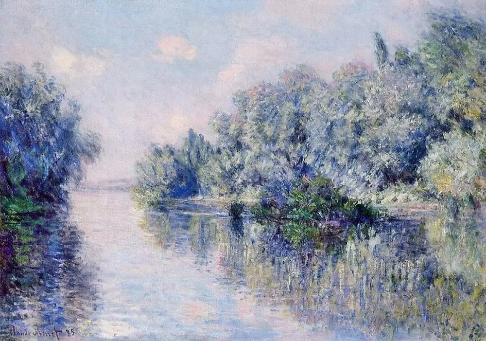 La Seine près de Giverny - Claude Monet image 1 copie de tableau peinte à la main