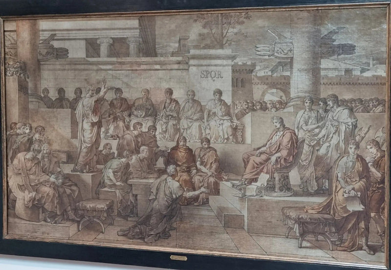 リガリウスの文 - シャルル・メニエール

Source:
La sentence de Ligarius - Charles Meynier