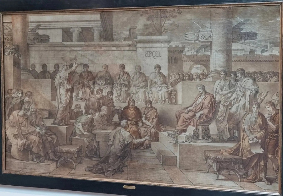 リガリウスの文 - シャルル・メニエール

Source:
La sentence de Ligarius - Charles Meynier