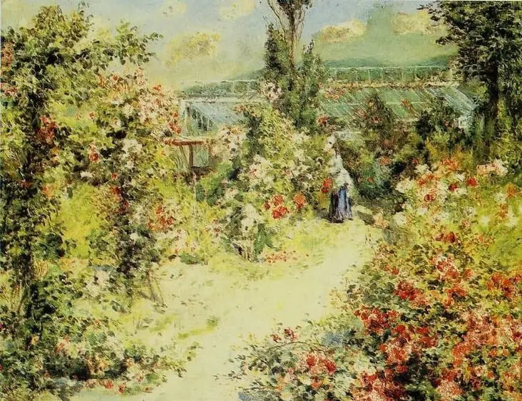 La Serre - Pierre-Auguste Renoir image 1 reproduction artisanale de tableau