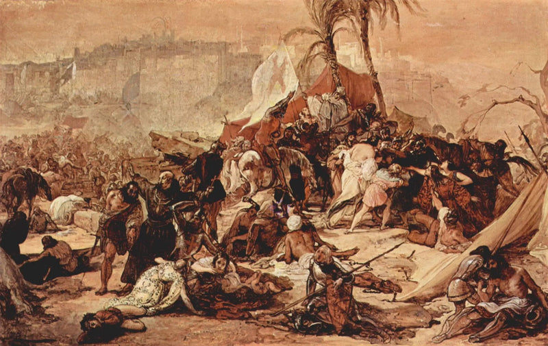 エルサレムにおける十字軍の渇望 - フランチェスコ・ハイエツ

Source:
La soif des croisés à Jérusalem - Francesco Hayez