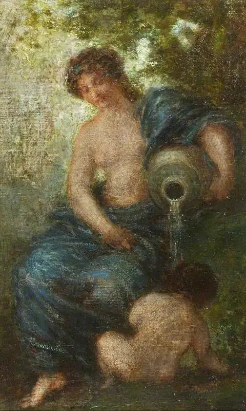 ラ・ソース - アンリ・ファンタン＝ラトゥール

Source:
La Source - Henri Fantin-Latour