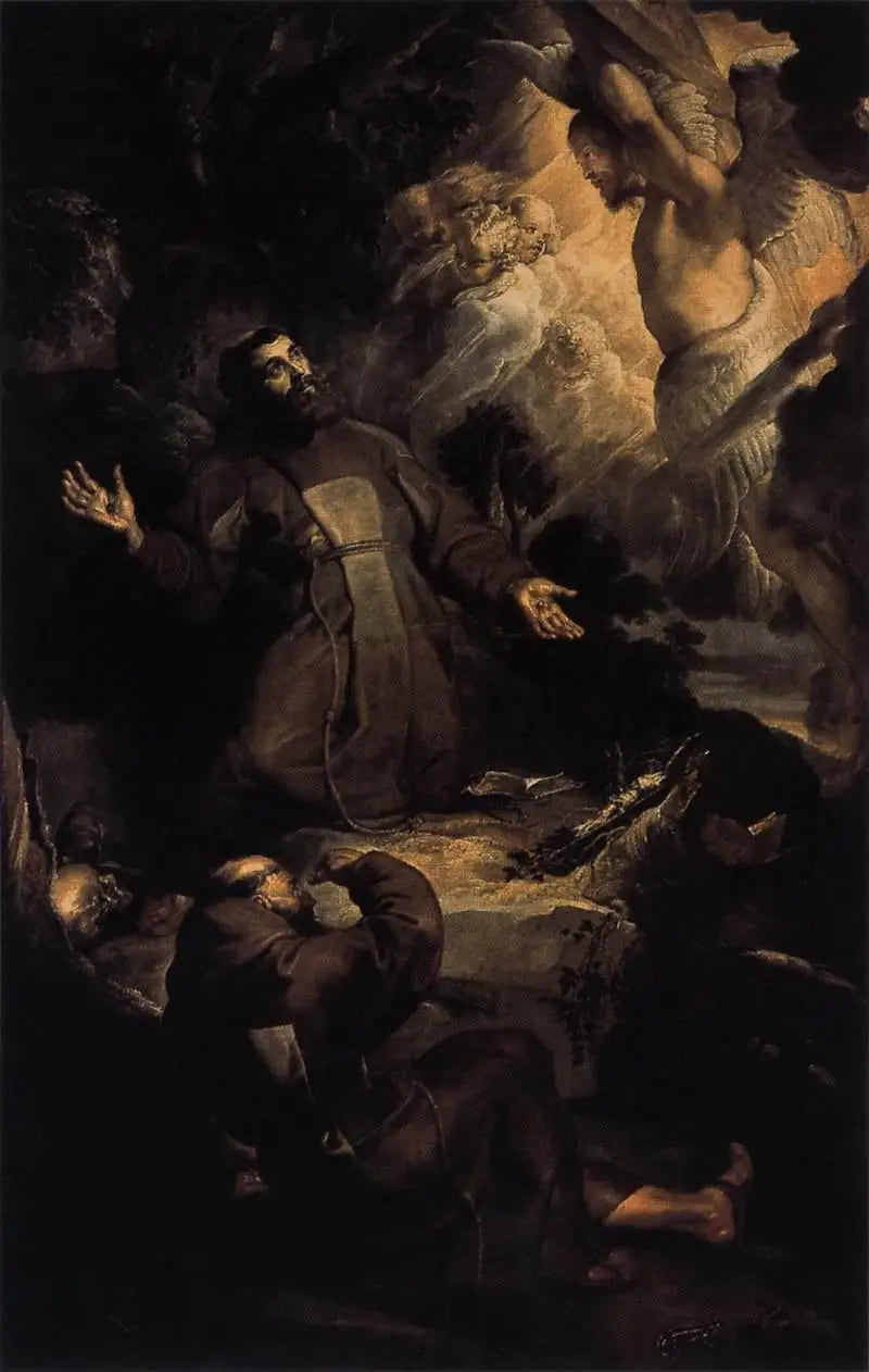 La stigmatisation de saint François d'Assise - Peter Paul Rubens image 1 reproduction artisanale de tableau