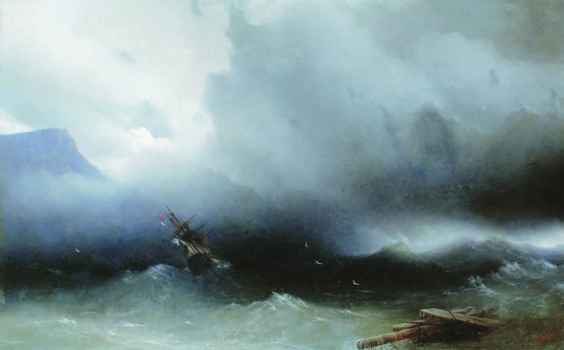 海の嵐 - イワン・アイヴァゾフスキー

Source:
La tempête en mer - Ivan Aïvazovski