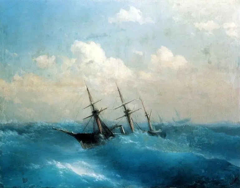 嵐 - イワン・アイヴァゾフスキー

Source:
La tempête - Ivan Aïvazovski