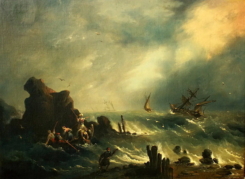 トルコ沿岸の嵐 - イワン・アイヴァゾフスキー

Source:
La tempête sur la côte turque - Ivan Aïvazovski