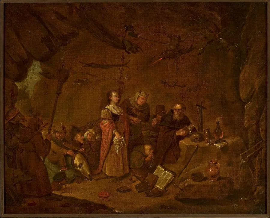 サン・アントワーヌの誘惑 - デヴィッド・テニエール・ル・ジュヌ

Source:
La Tentation de saint Antoine - David Teniers le Jeune