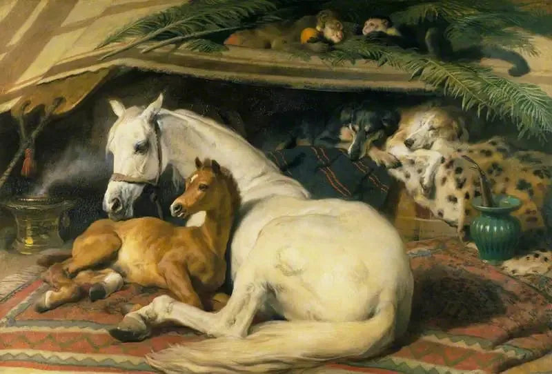 アラビアのテント - エドウィン・ヘンリー・ランドシーア

Source:
La Tente arabe - Edwin Henry Landseer