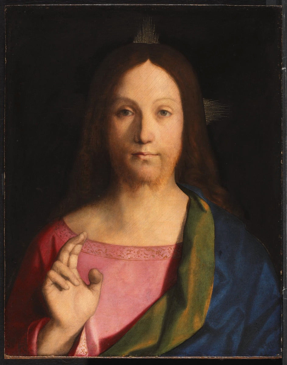 La tête du Christ - Giovanni Bellini image 1 tableau peint à l’huile sur toile