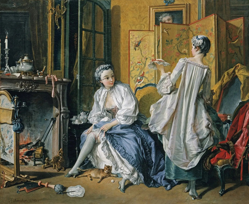 トワレット - フランソワ・ブーシェ

Source:
La toilette - François Boucher