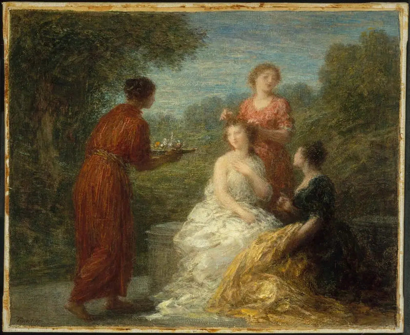 トイレ - アンリ・ファンタン＝ラトゥール

Source:
La Toilette - Henri Fantin-Latour