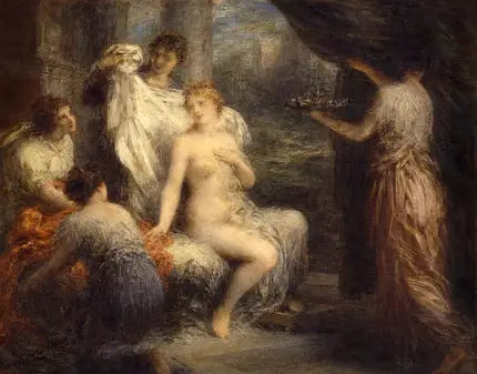 トイレ - アンリ・ファンタン＝ラトゥール

Source:
La toilette - Henri Fantin-Latour