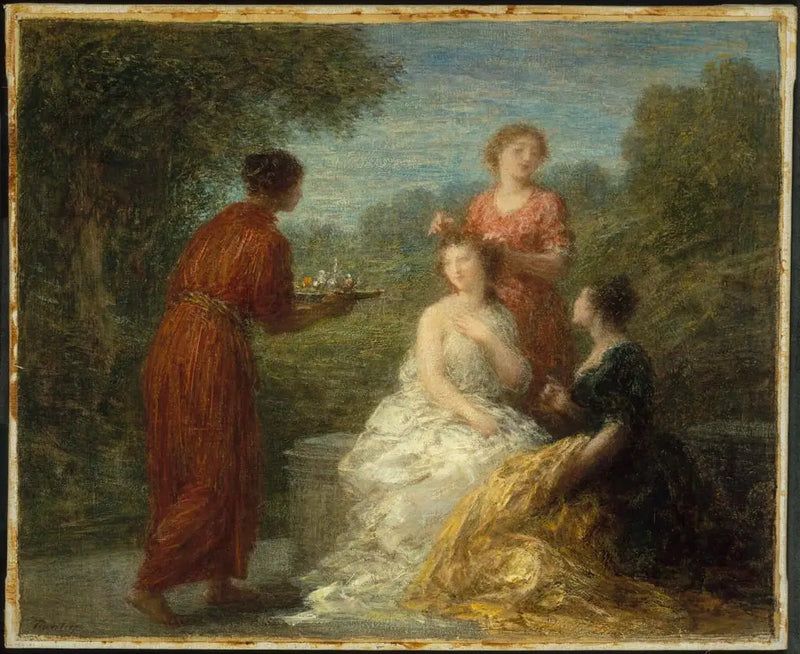 トイレ - アンリ・ファンタン＝ラトゥール

Source:
La Toilette - Henri Fantin-Latour