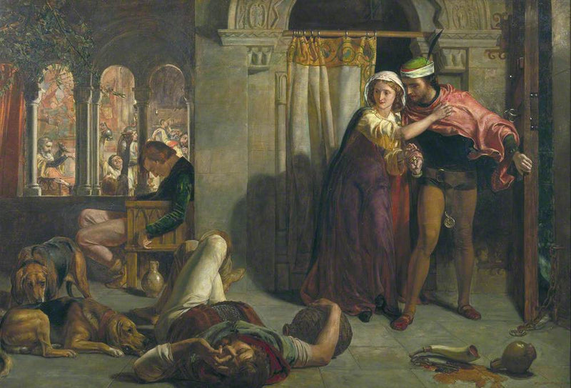 聖アグネスの前夜 - ウィリアム・ホルマン・ハント