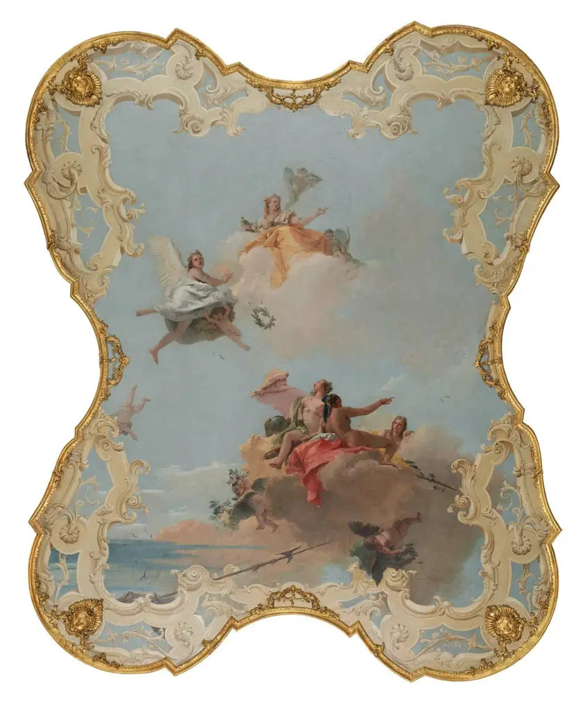 愛を冠する美徳と高貴さ - ジョヴァンニ・バッティスタ・ティエポロ

Source:
La vertu et la noblesse couronnant l'amour - Giovanni Battista Tiepolo