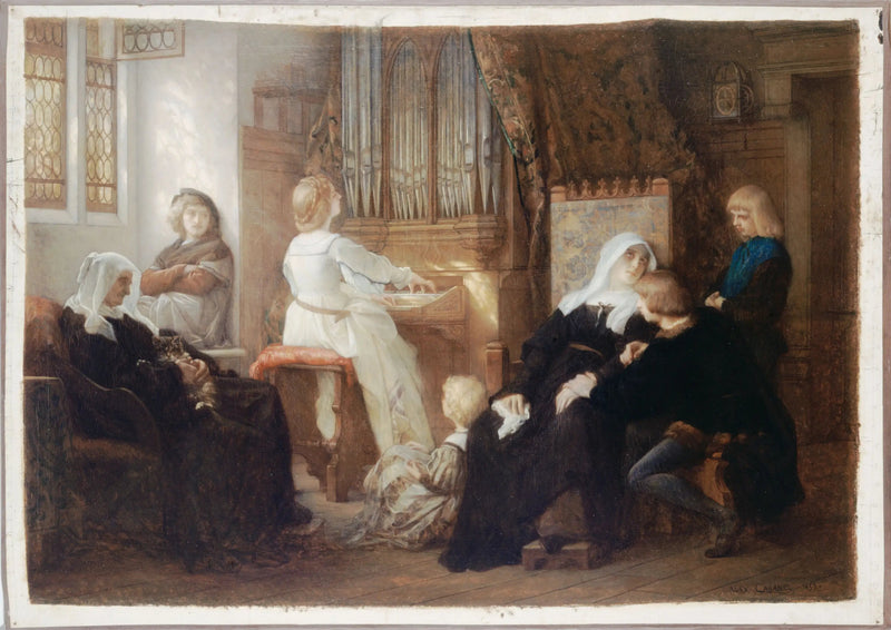 チャペルマスターの未亡人 - アレクサンドル・カバネル

Source:
La veuve du maître de chapelle - Alexandre Cabanel