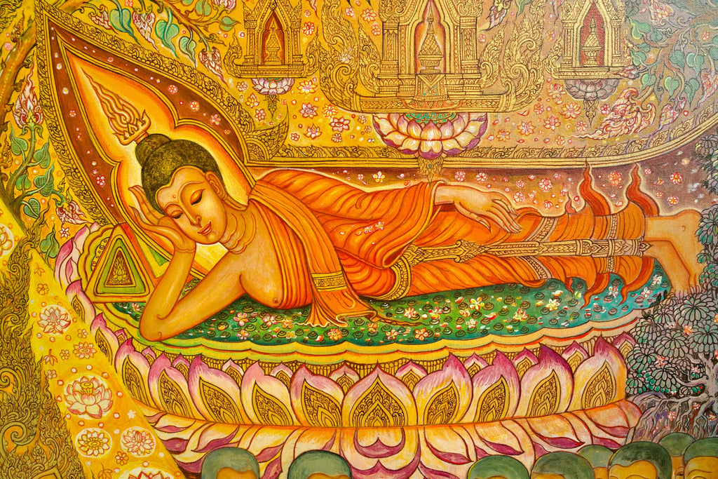 La Vie de Bouddha | 240 x 180 cm Reproductions de tableaux à la peinture à l’huile