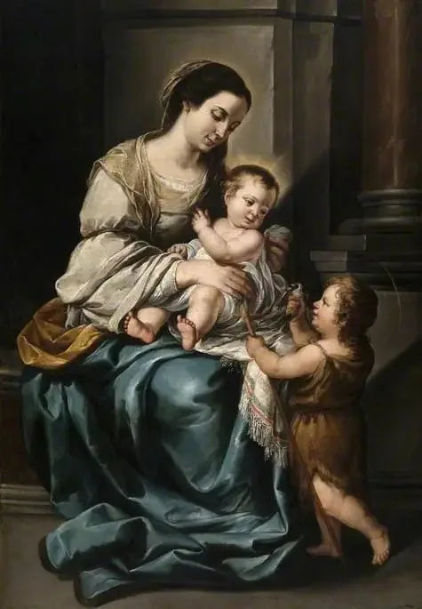 聖母子と幼い洗礼者ヨハネ、「ラ・セラナ」 - バルトロメ・エステバン・ムリーリョ

Source:
La Vierge à l'Enfant avec saint Jean enfant, « La serrana » - Bartolomé Esteban Murillo