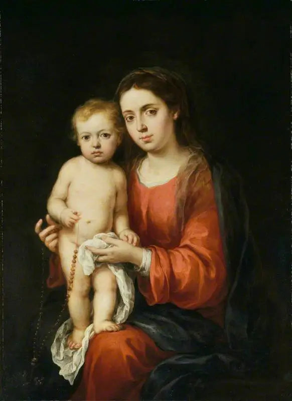 マドンナと幼子と数珠 - バルトロメ・エステバン・ムリリョ

Source:
La Vierge à l'Enfant avec un chapelet - Bartolomé Esteban Murillo