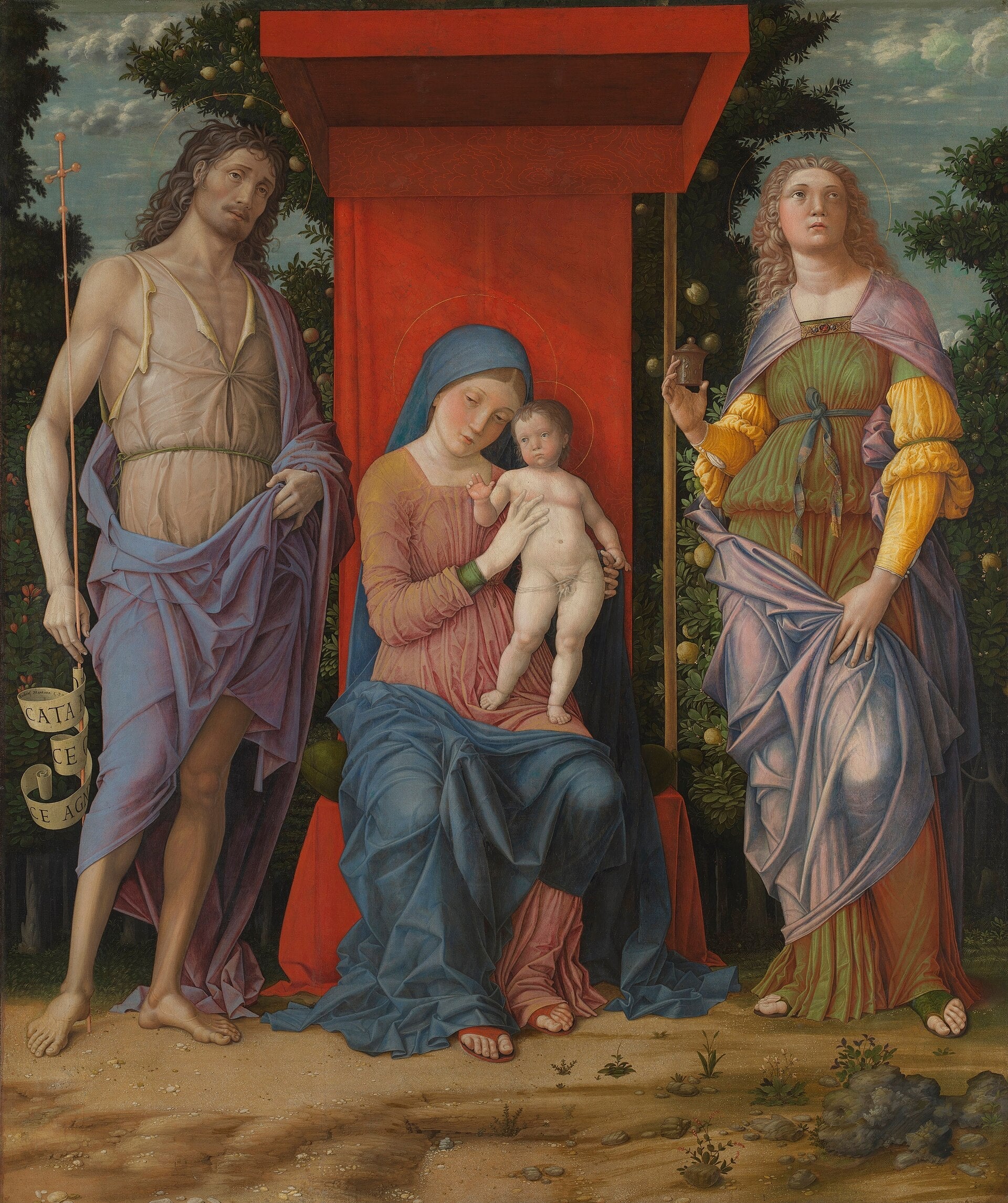 La Vierge à l’Enfant - Andrea Mantegna - Alpha Reproduction