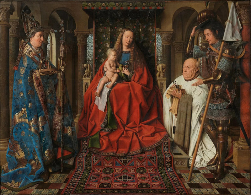 ヴァージュ・オ・シャノワーヌ・ヴァン・デル・パール - ヤン・ヴァン・エイク

Source:
La Vierge au chanoine Van der Paele - Jan van Eyck