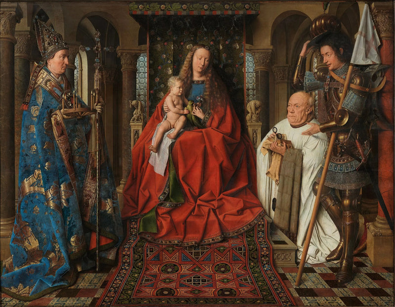 ヴァージュ・オ・シャノワーヌ・ヴァン・デル・パール - ヤン・ヴァン・エイク

Source:
La Vierge au chanoine Van der Paele - Jan van Eyck