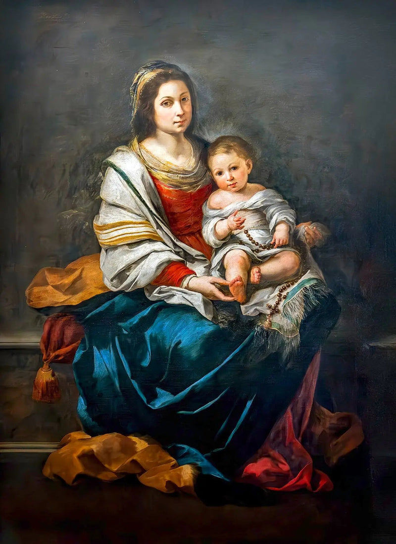 マリアとロザリオ - バルトロメ・エステバン・ムリリョ

Source:
La Vierge au chapelet - Bartolomé Esteban Murillo