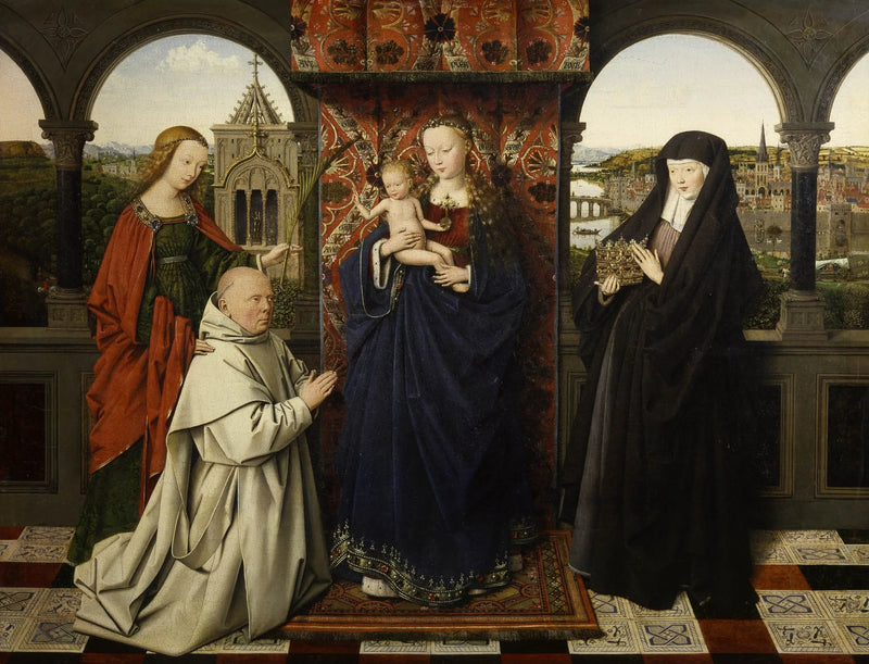 ヴァージュ・オ・シャルトルー - ヤン・ヴァン・アイーク

Source:
La Vierge au chartreux - Jan van Eyck