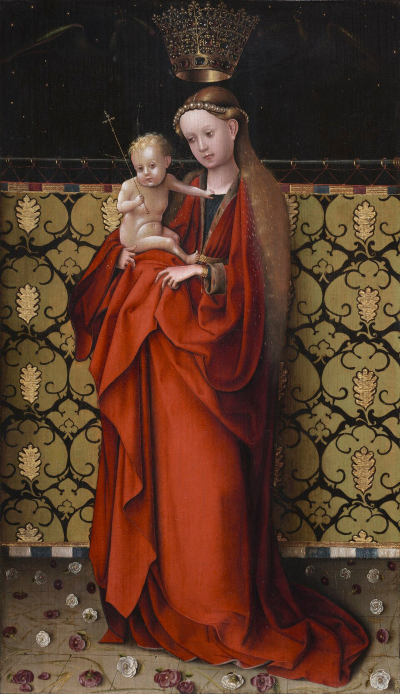 天使に冠された聖母 - ステファン・ロッヒナー