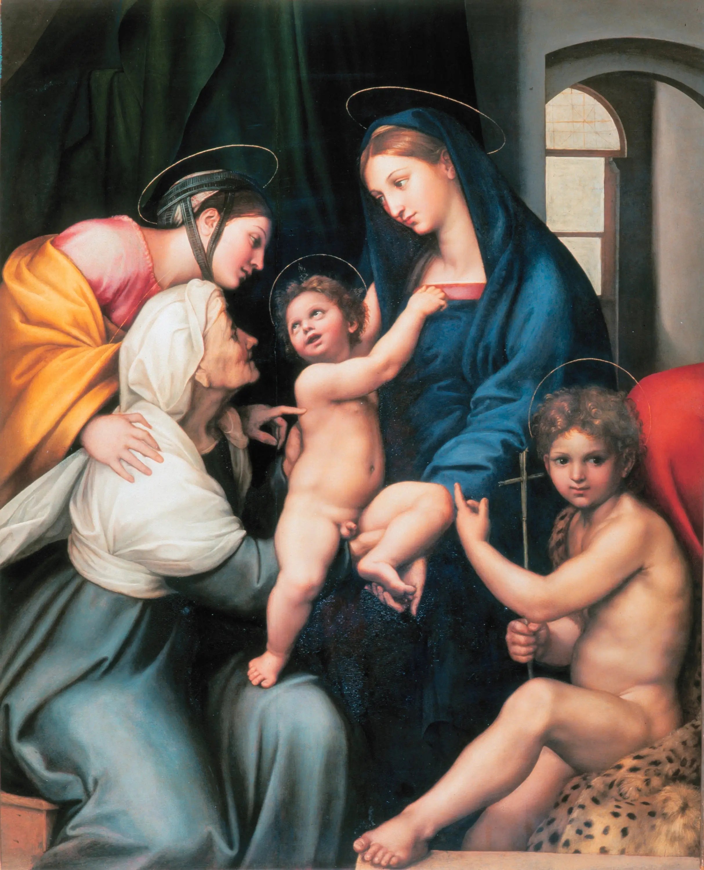La Vierge de l'Impannata - Raphaël Sanzio image 1 reproduction réalisée par Alpha Reproduction