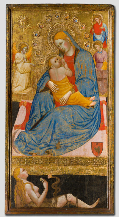 La Vierge de l’Humilité face à la tentation d’Ève - Olivuccio di Ciccarello - Alpha Reproduction