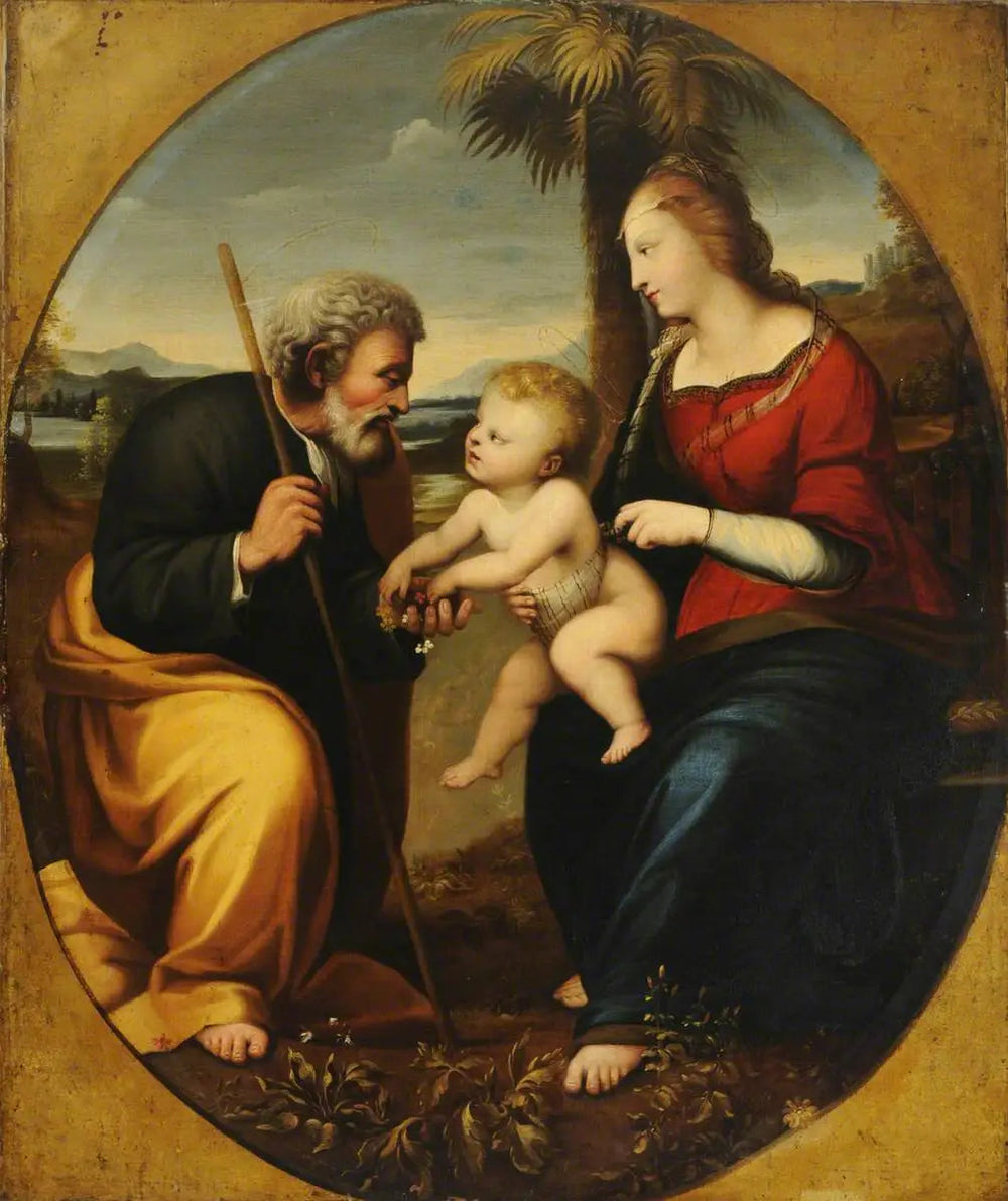 La Vierge du Palmier - Raphaël Sanzio image 1 reproduction réalisée par Alpha Reproduction