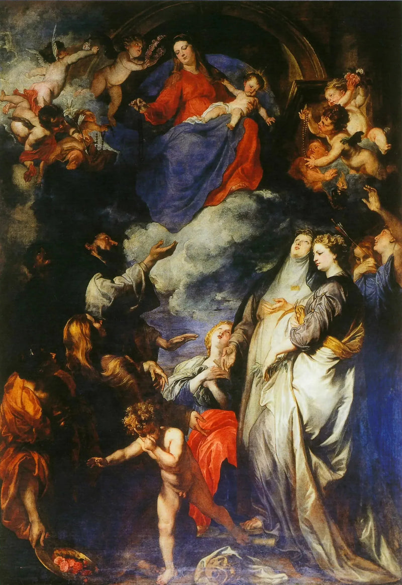 マリアのロザリオ - アントワーヌ・ヴァン・ダイク

Source:
La Vierge du Rosaire - Antoine van Dyck