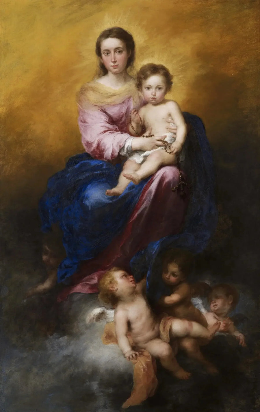 マリアと子供の聖母像 - バルトロメ・エステバン・ムリリョ

Source:
La Vierge du Rosaire - Bartolomé Esteban Murillo