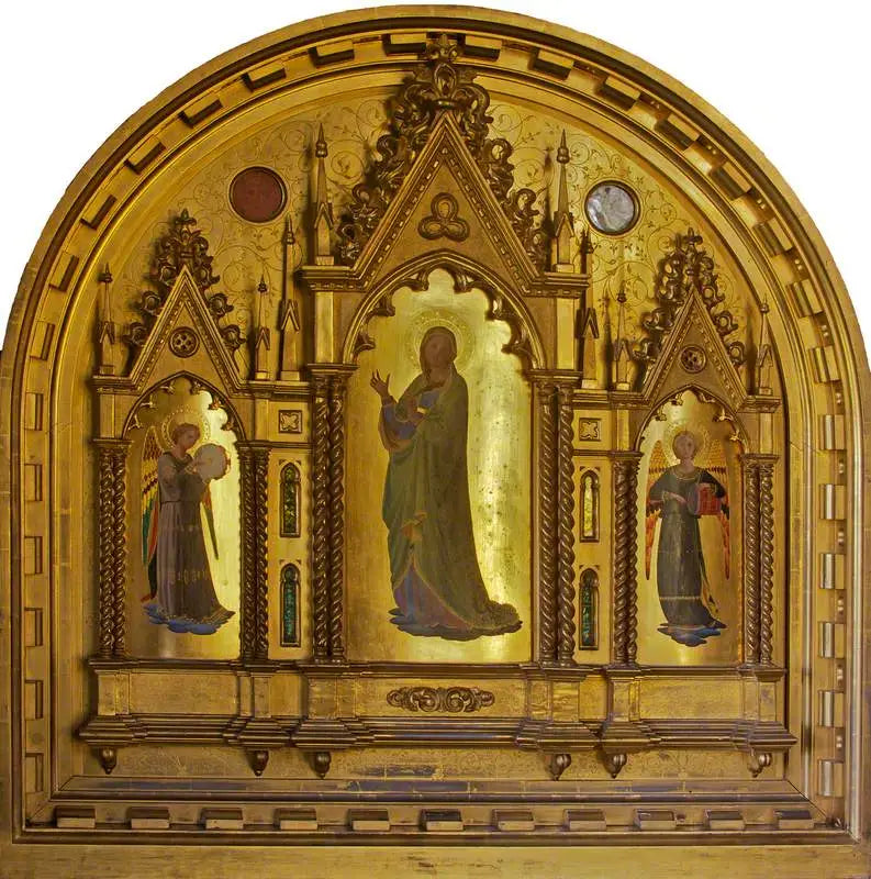 天使の音楽を奏でる天女 - フラ・アンジェリコ

Source:
La Vierge, flanquée d'anges musiciens - Fra Angelico