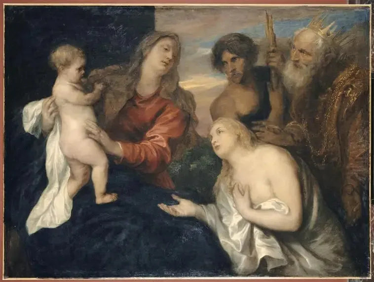 ヴァージン、幼子イエス、そして三人の悔い改め者 - アントワーヌ・ヴァン・ダイク

Source:
La Vierge, l'Enfant Jésus et les Trois Repentants - Antoine van Dyck