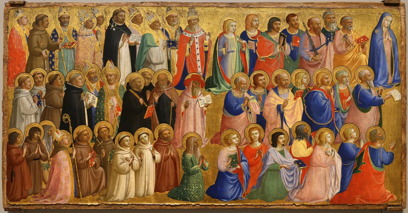 マリア・ヴァージンと使徒たちおよび他の聖人 - フラ・アンジェリコ

Source:
La Vierge Marie avec les apôtres et d'autres saints - Fra Angelico