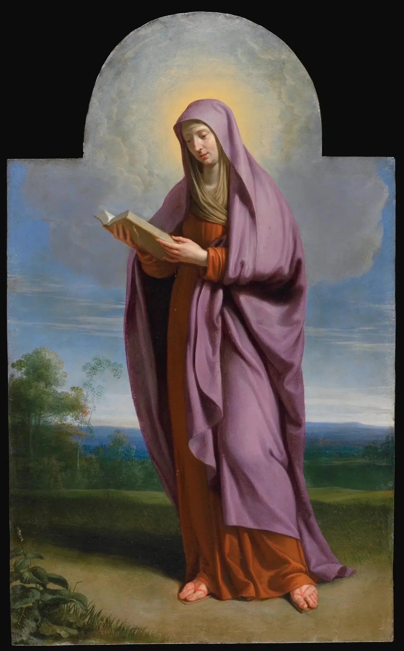La Vierge Marie - Philippe de Champaigne image 1 reproduction de peinture à l’huile