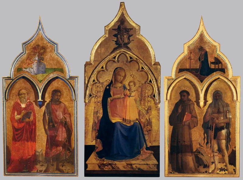 腕に幼いイエス・キリストを抱く聖母マリア - フラ・アンジェリコ

Source:
la Vierge tenant l’enfant Jésus sur son bras - Fra Angelico