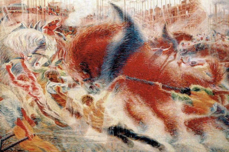 都市が立ち上がる - ウンベルト・ボッチョーニ

Source:
La ville se lève - Umberto Boccioni