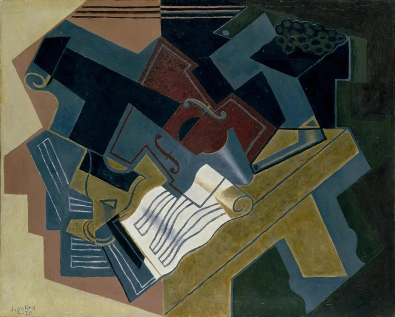ラ・ヴィオレ - フアン・グリス

Source:
La Viole - Juan Gris