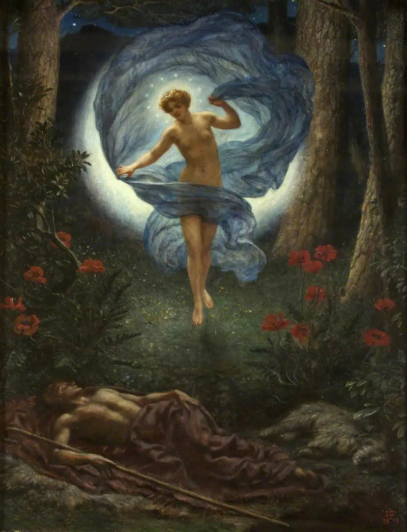 エンディミオンの幻想 - エドワード・ポインター

Source:
La vision d'Endymion - Edward Poynter