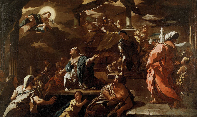 エジプトのマリアのビジョン - ルカ・ジョルダーノ