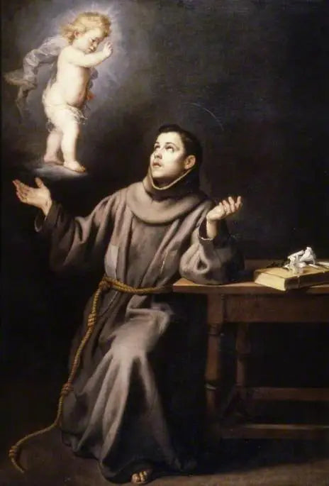 サン・アントワーヌ・デ・パドヴァのビジョン - バルトロメ・エステバン・ムリリョ

Source:
La vision de saint Antoine de Padoue - Bartolomé Esteban Murillo