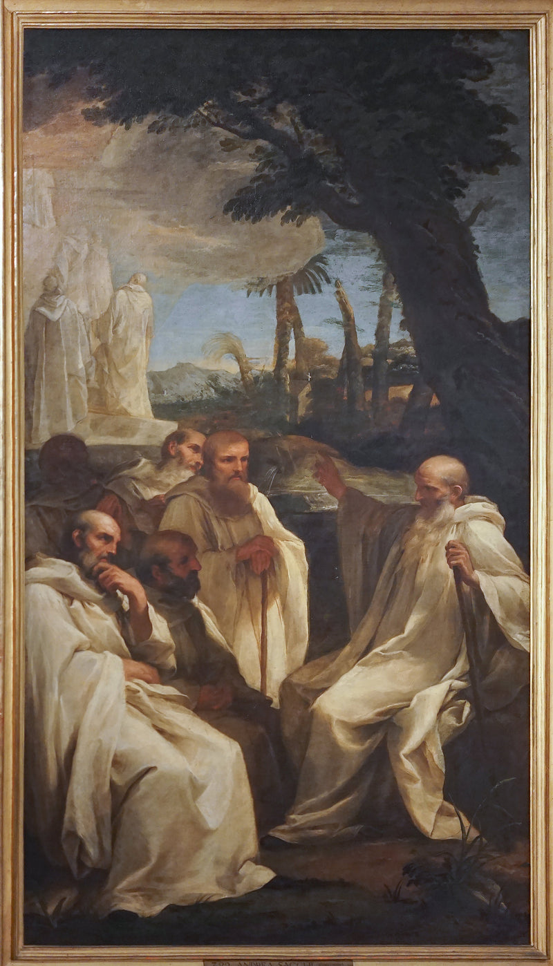 聖ロマウルドのビジョン - アンドレア・サッキ